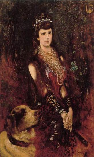 Portrait of Empress Elisabeth